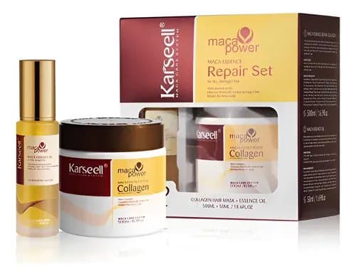 Combo mascarilla 500 ml + oil Karseell
