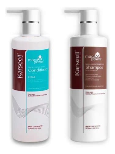 Shampoo + acondicionador Karseell 500 ml